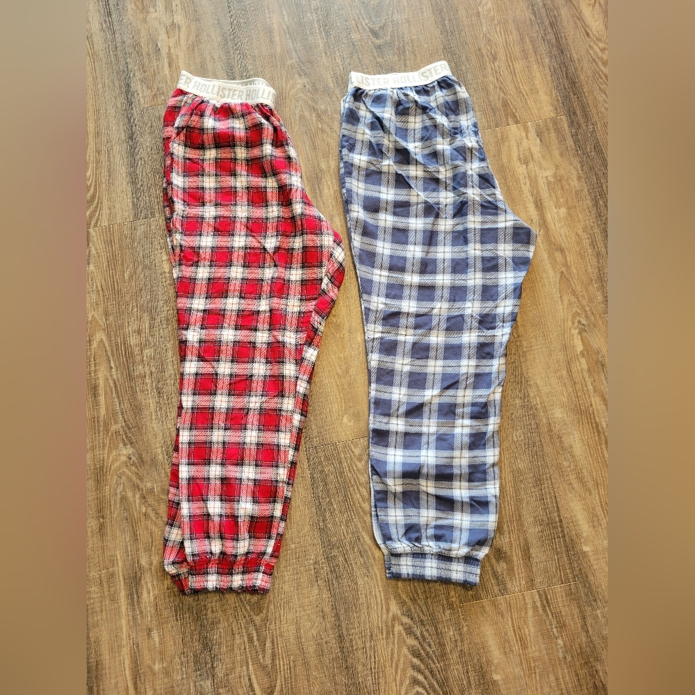 Hollister flannel sleep pants Mens size L